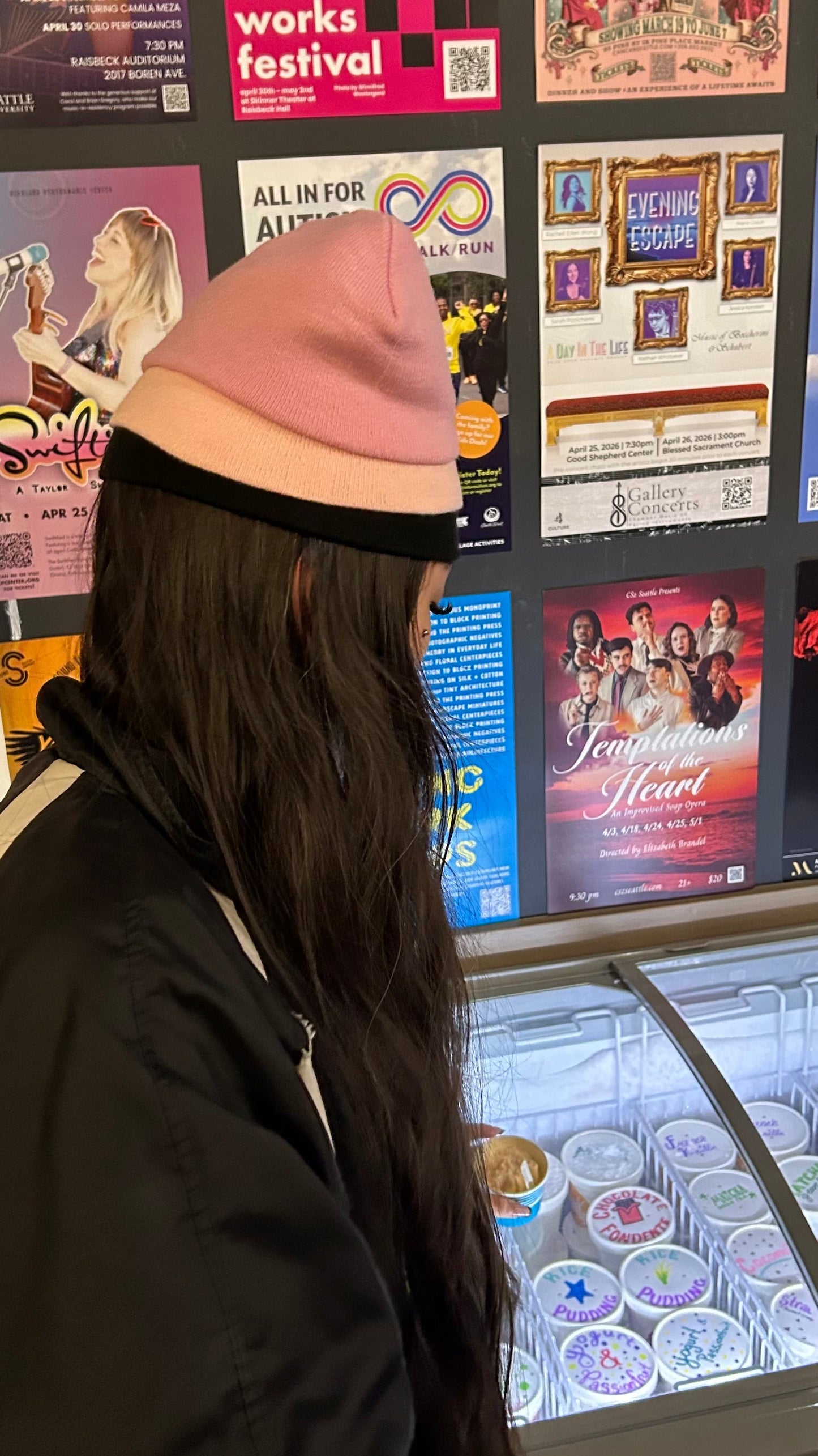 “Bubble Gelato” Triple Layered Beanie