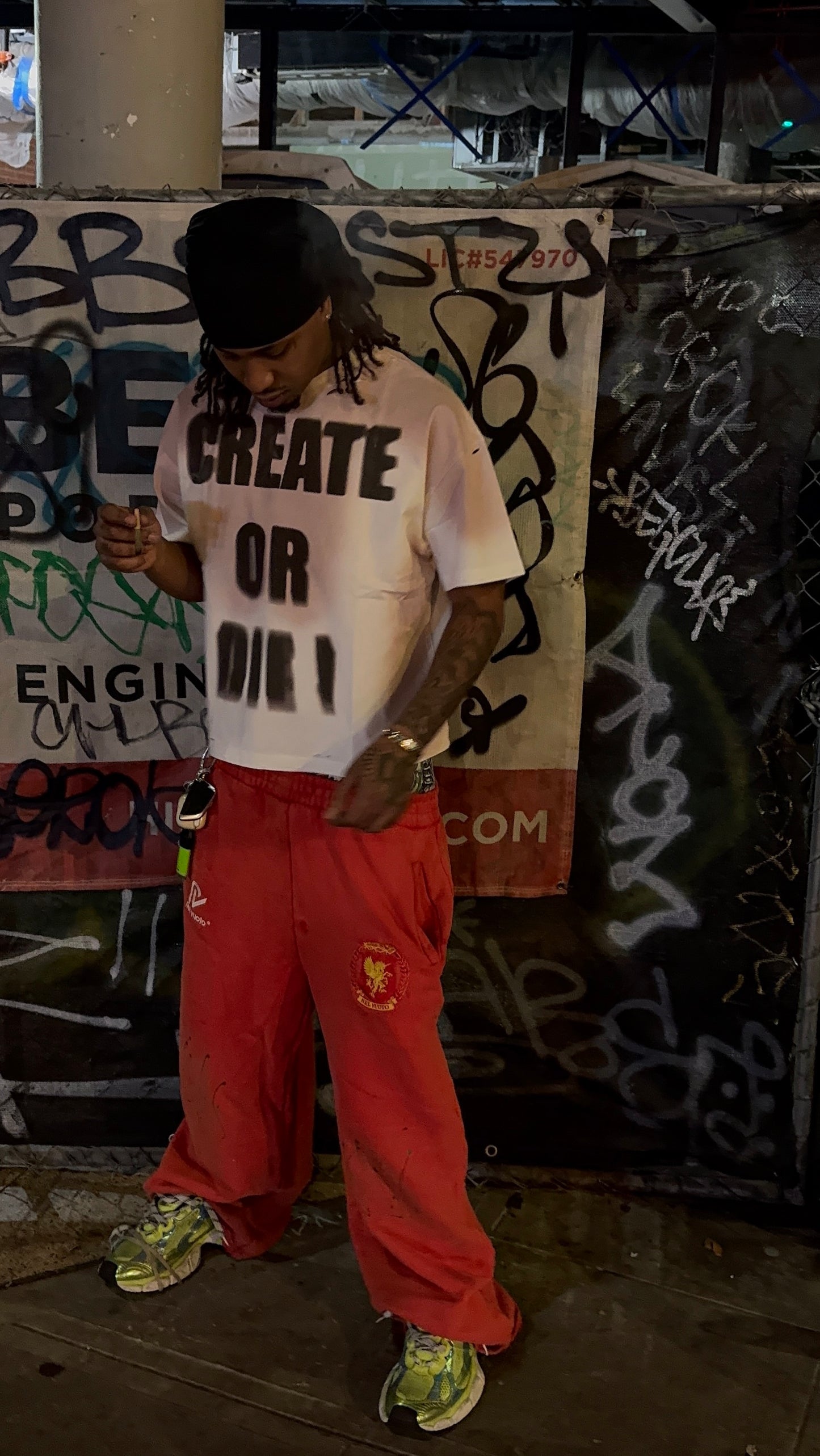 “CREATE OR DIE” TSHIRT