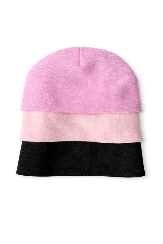 “Bubble Gelato” Triple Layered Beanie