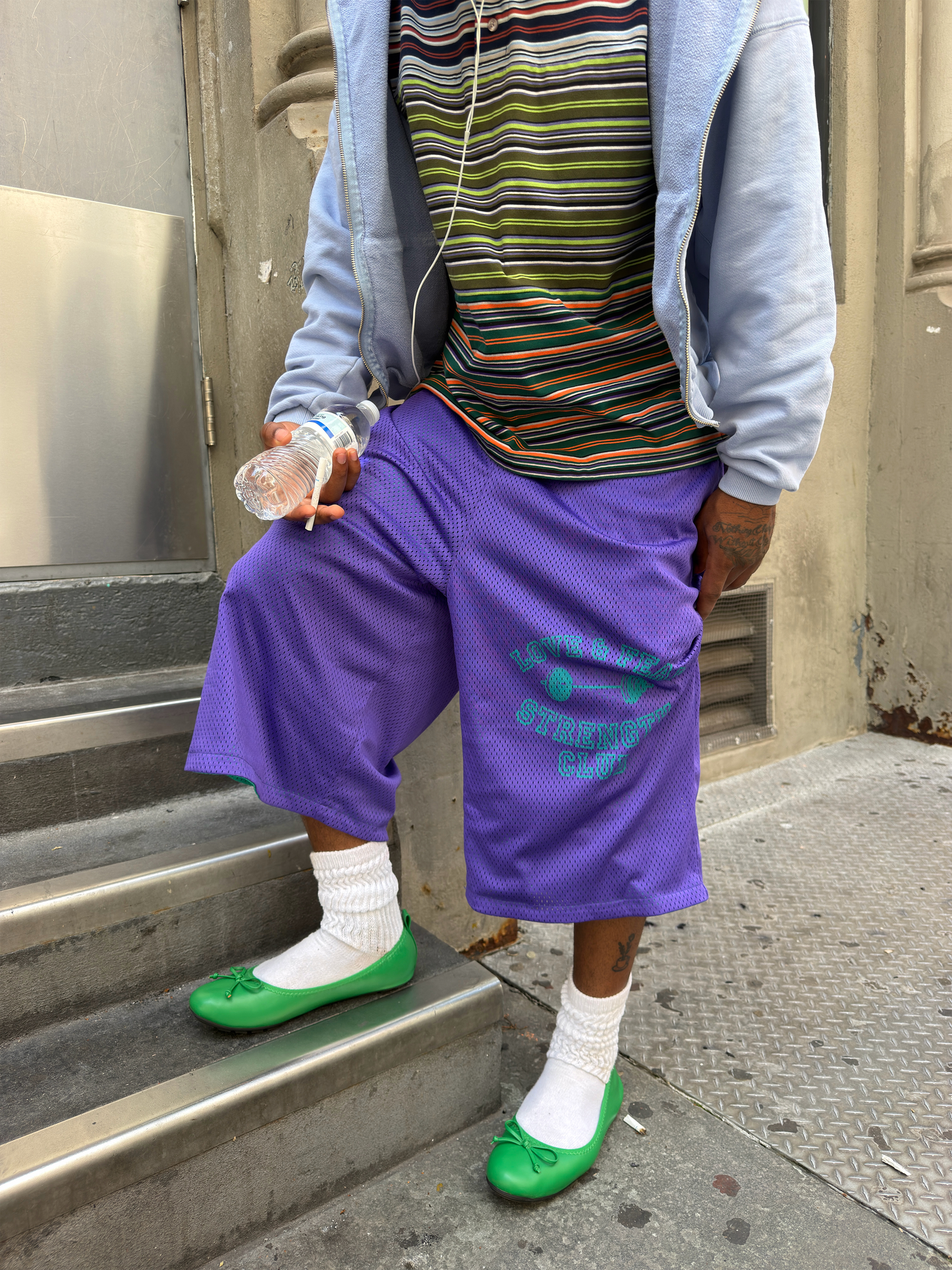 "OG Charlotte" Reversible Mesh Shorts